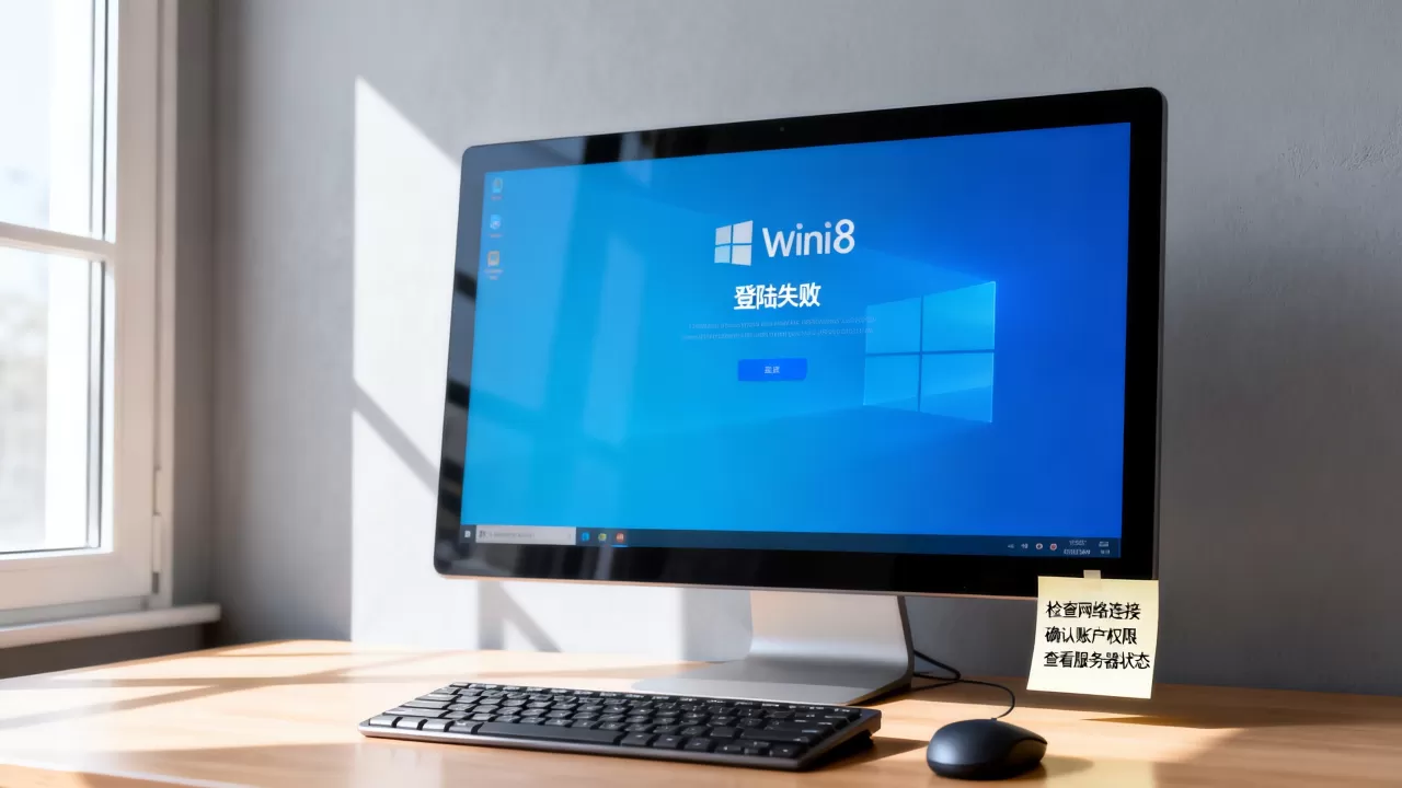 win8服务器登陆失败怎么办,原因是什么 win8服务器登陆失败怎么办,原因是什么