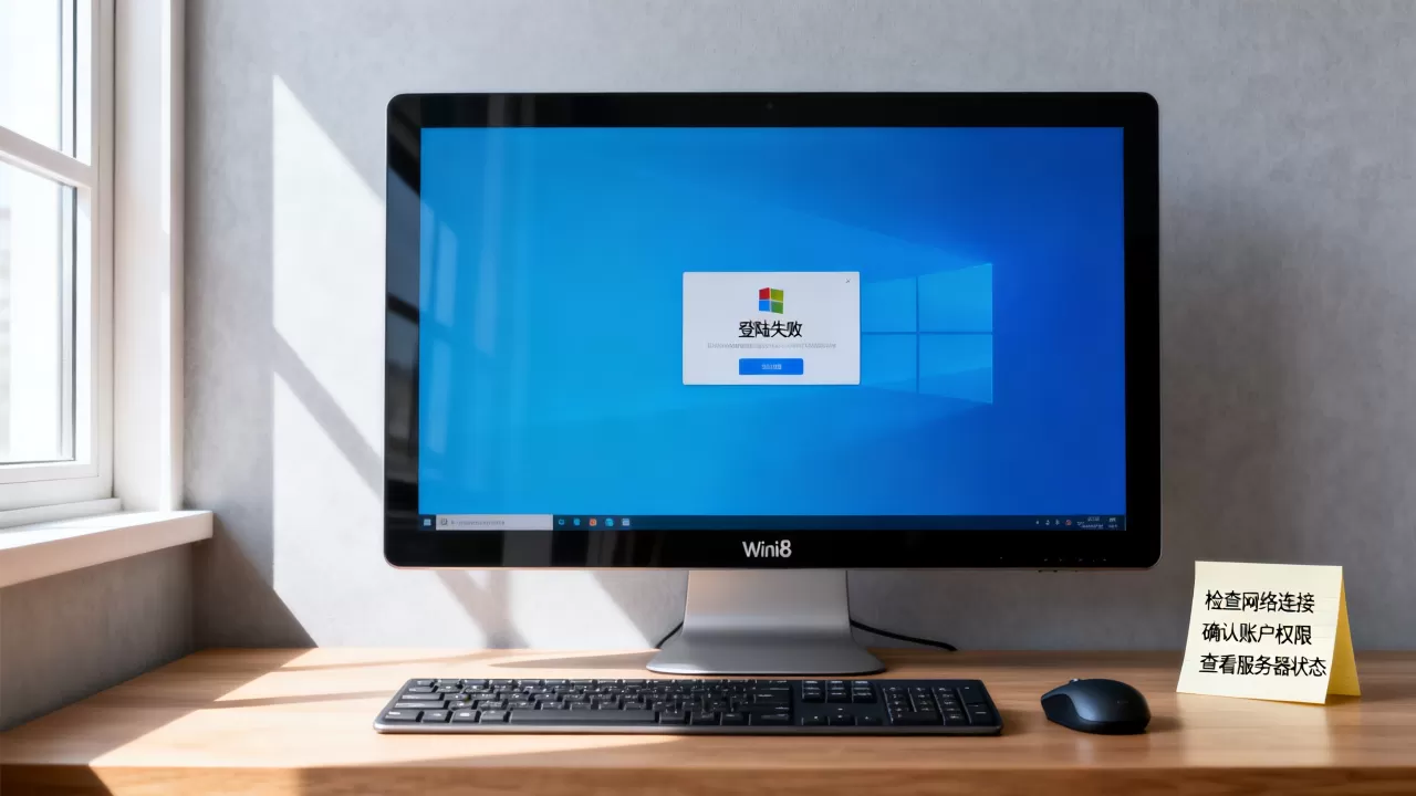win8服务器登陆失败怎么办,原因是什么 win8服务器登陆失败怎么办,原因是什么