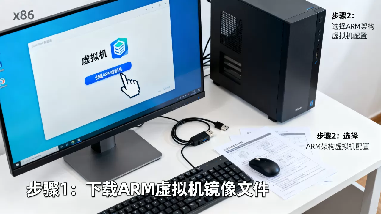 如何在x86电脑上安装ARM架构的虚拟机系统?,怎么安装 如何在x86电脑上安装ARM架构的虚拟机系统?,怎么安装