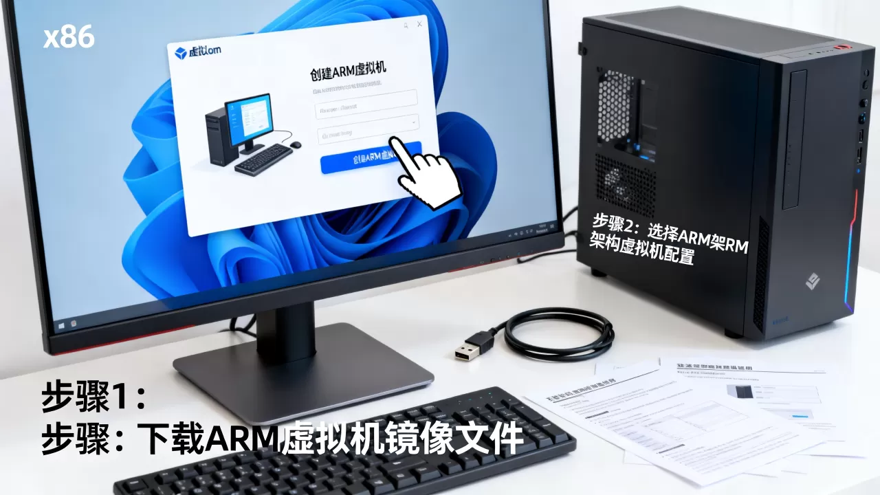 如何在x86电脑上安装ARM架构的虚拟机系统?,怎么安装 如何在x86电脑上安装ARM架构的虚拟机系统?,怎么安装