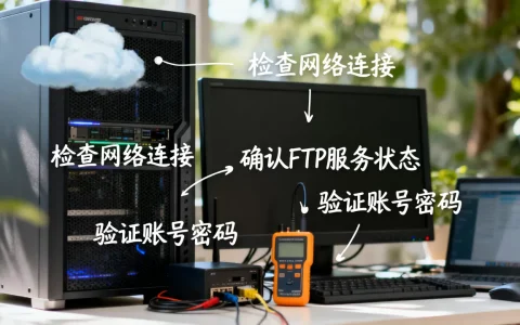 云服务器FTP连不上怎么解决，云服务器FTP连接失败的排查方法？