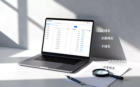 什么是域名次高域名？它和主域名有啥区别？域名解析与子域名区别