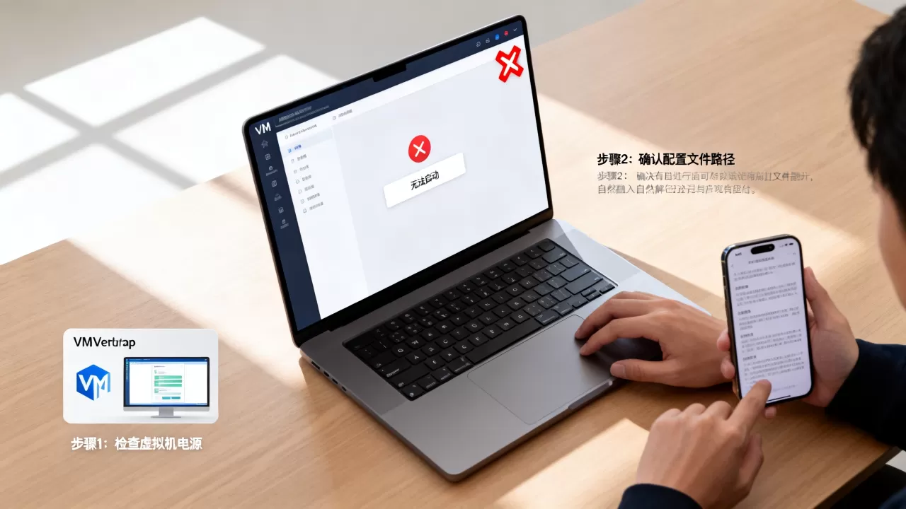 vm虚拟机出现叉号怎么办,虚拟机无法启动解决方法 vm虚拟机出现叉号怎么办,虚拟机无法启动解决方法