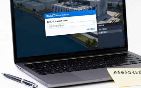 Revit2026指定许可服务器怎么填，无法连接怎么解决