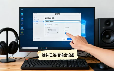 虚拟机声音没声音？如何正确设置虚拟机声音输出？