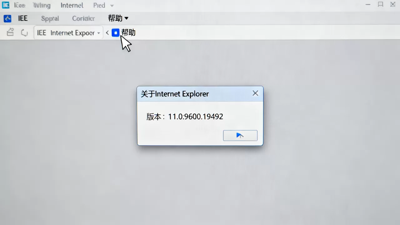 ie服务器版本是多少,如何查询当前ie浏览器版本号? ie服务器版本是多少,如何查询当前ie浏览器版本号?