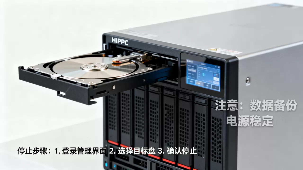 HPPC服务器如何停止另一个盘,有什么注意事项? HPPC服务器如何停止另一个盘,有什么注意事项?