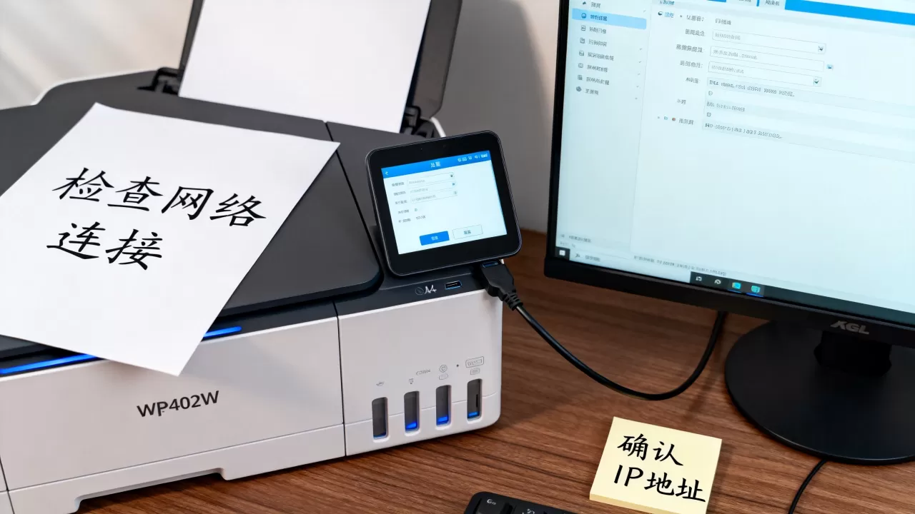 wp402w打印机服务器如何设置,无法连接怎么办? wp402w打印机服务器如何设置,无法连接怎么办?