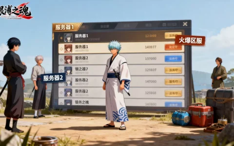 银时之魂有几个服务器，哪个区最火爆？