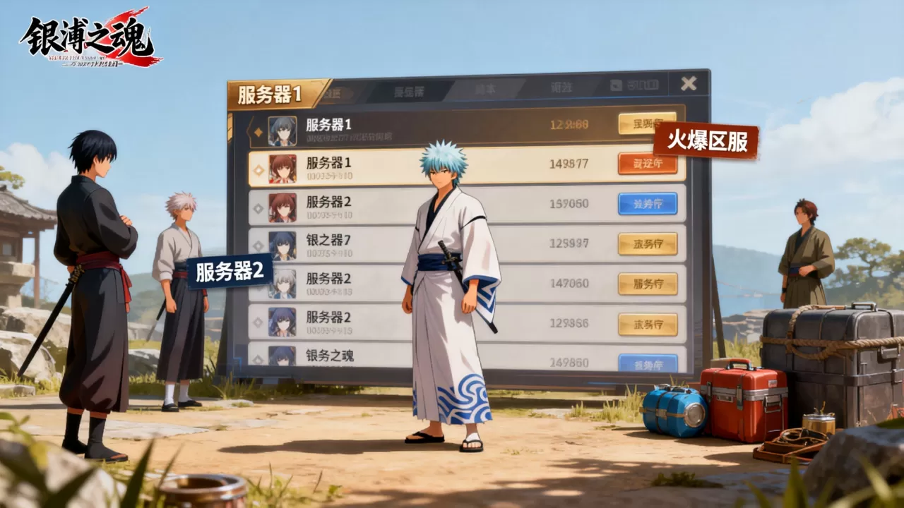 银时之魂有几个服务器,哪个区最火爆? 银时之魂有几个服务器,哪个区最火爆?