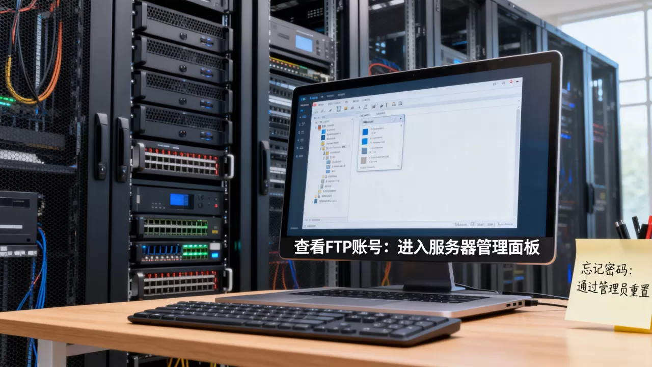 服务器上怎么查看FTP账号密码?,忘记密码怎么办? 服务器上怎么查看FTP账号密码?,忘记密码怎么办?