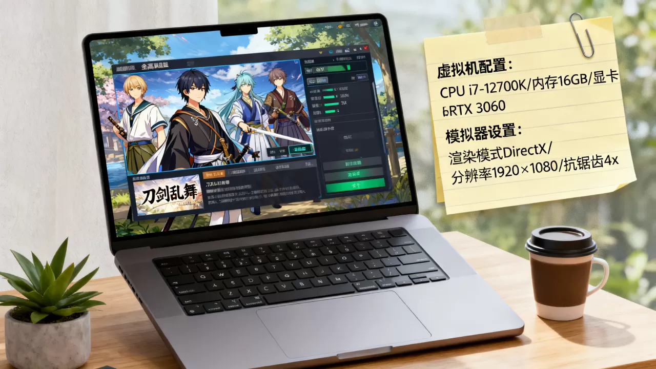 刀剑乱舞虚拟机怎么配才能流畅运行全高画质?,刀剑乱舞模拟器高画质设置教程 刀剑乱舞虚拟机怎么配才能流畅运行全高画质?,刀剑乱舞模拟器高画质设置教程