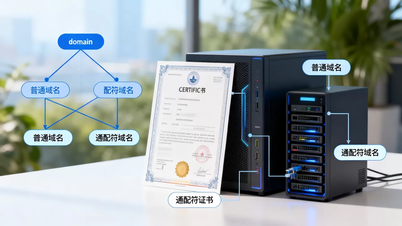 普通域名和通配符域名有什么区别?哪些场景必须用通配符证书? 普通域名和通配符域名有什么区别?哪些场景必须用通配符证书?