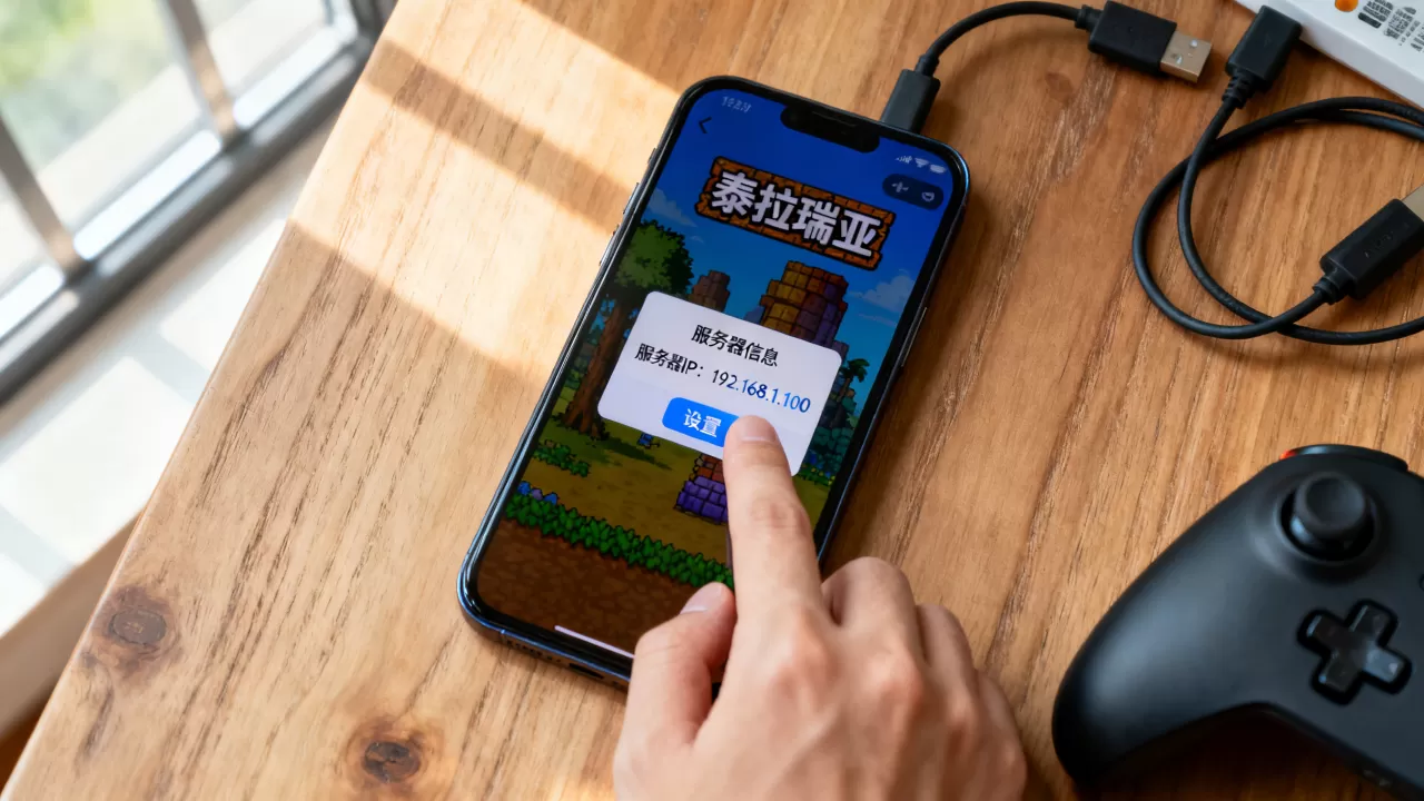 泰拉瑞亚手机怎么看服务器IP,有什么快速方法 泰拉瑞亚手机怎么看服务器IP,有什么快速方法