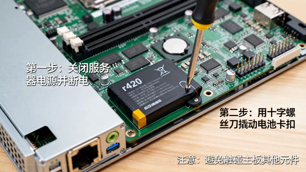 r420服务器主板电池怎么拆下来,更换步骤和注意事项有哪些? r420服务器主板电池怎么拆下来,更换步骤和注意事项有哪些?