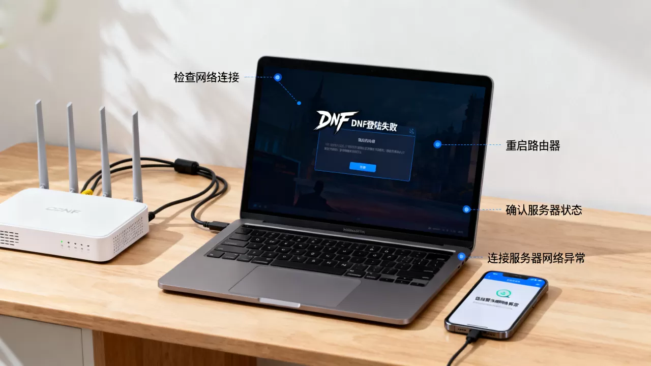 DNF登陆失败怎么办,连接服务器网络异常怎么回事 DNF登陆失败怎么办,连接服务器网络异常怎么回事