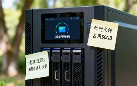 服务器C盘突然满了怎么办，原因和解决方法？