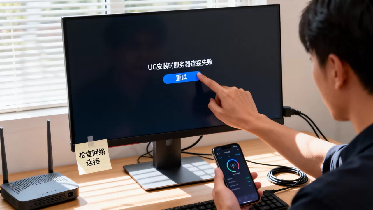 UG安装时服务器连接失败究竟是什么原因,怎么解决 UG安装时服务器连接失败究竟是什么原因,怎么解决