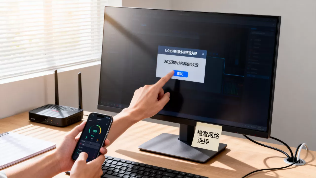 UG安装时服务器连接失败究竟是什么原因,怎么解决 UG安装时服务器连接失败究竟是什么原因,怎么解决