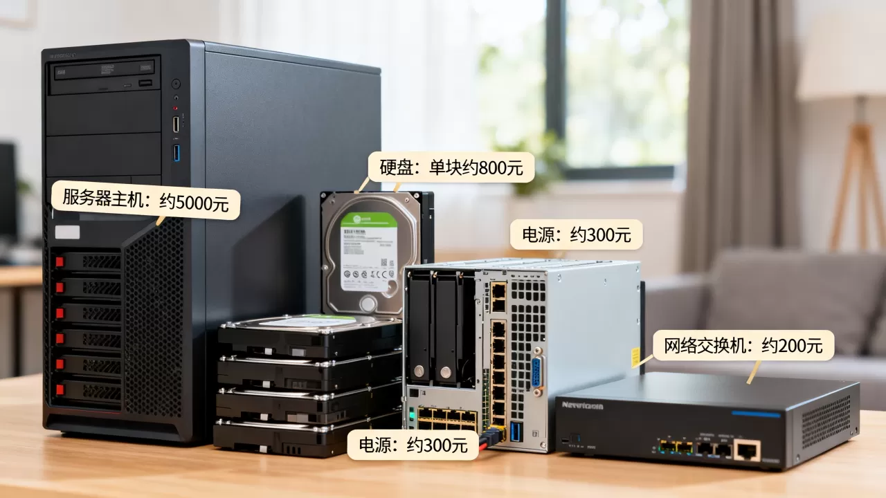 家里建服务器到底要花多少钱,需要哪些硬件配置? 家里建服务器到底要花多少钱,需要哪些硬件配置?