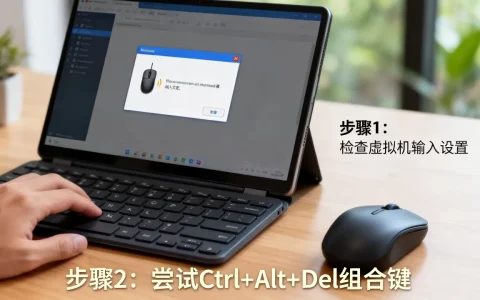 虚拟机切出鼠标失败怎么办？鼠标被锁怎么快速解锁？