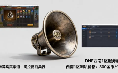DNF西南1区服务器喇叭多少钱，在哪买划算？
