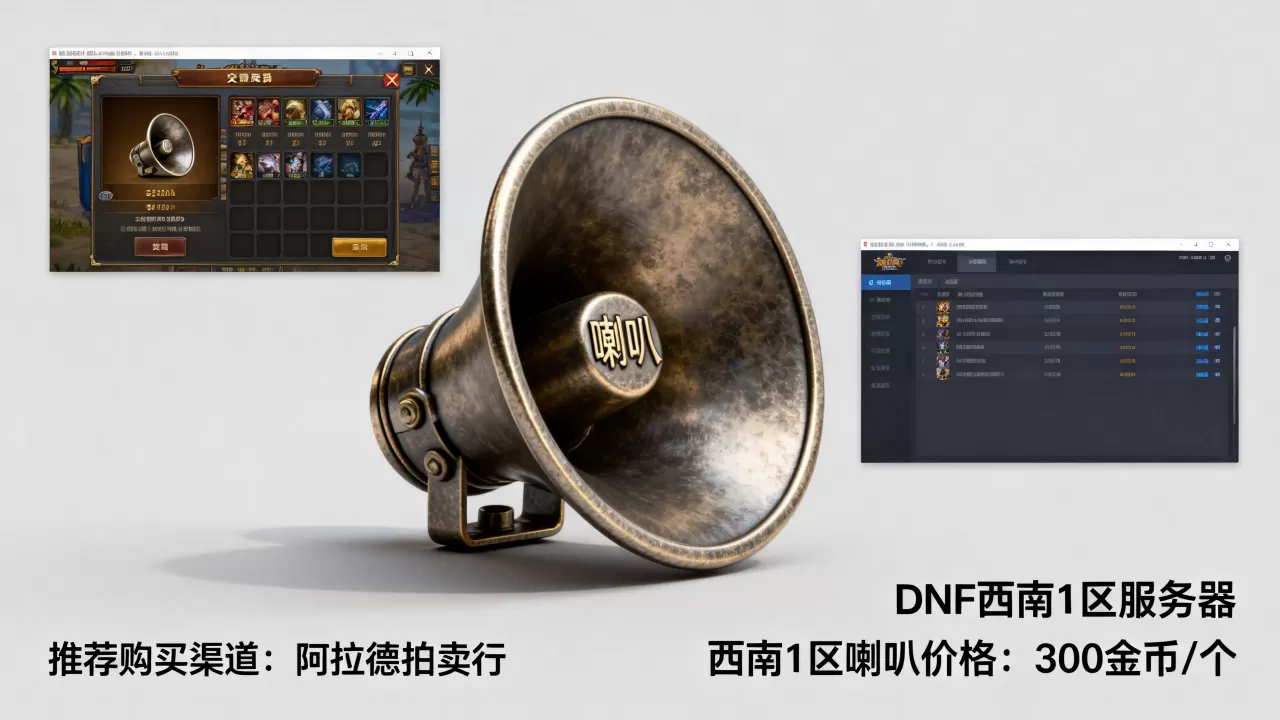DNF西南1区服务器喇叭多少钱,在哪买划算? DNF西南1区服务器喇叭多少钱,在哪买划算?