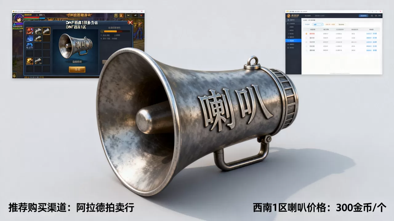 DNF西南1区服务器喇叭多少钱,在哪买划算? DNF西南1区服务器喇叭多少钱,在哪买划算?