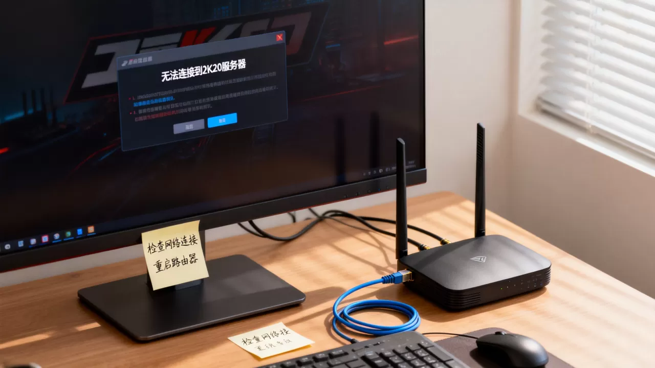 电脑连不上2k20服务器怎么办,是什么原因 电脑连不上2k20服务器怎么办,是什么原因