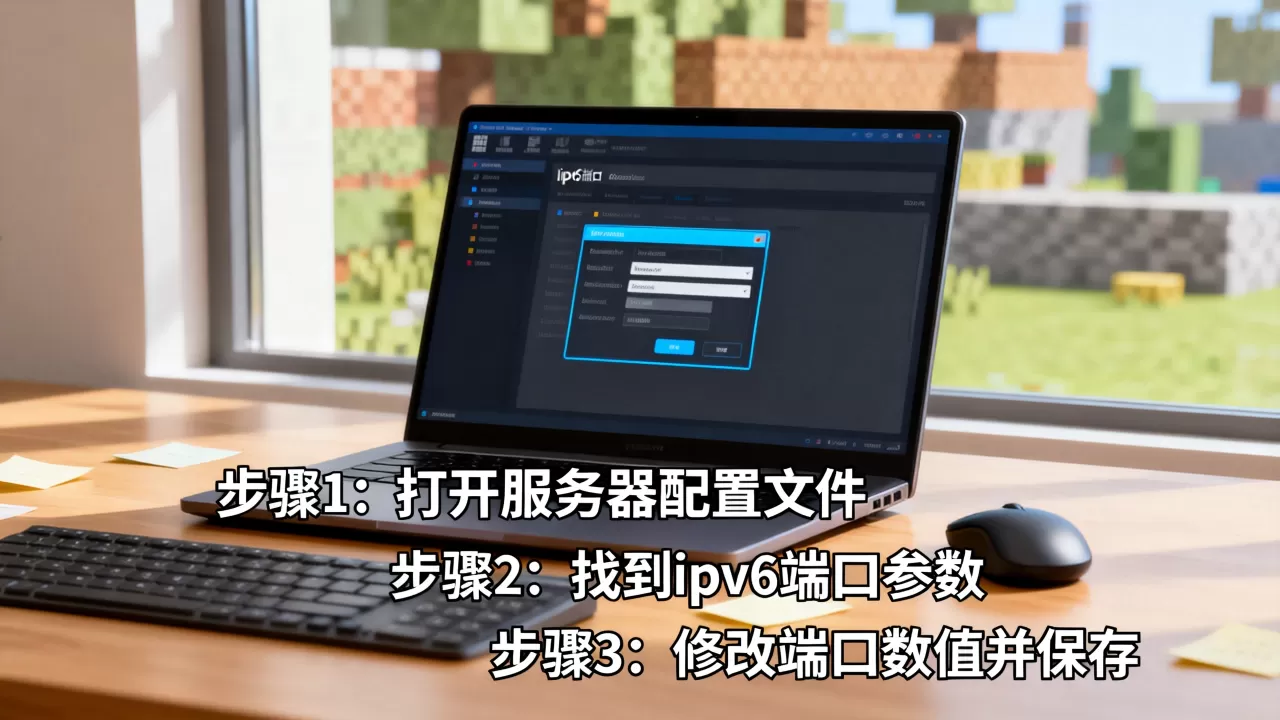 基岩版服务器ipv6端口怎么修改,设置方法是什么 基岩版服务器ipv6端口怎么修改,设置方法是什么