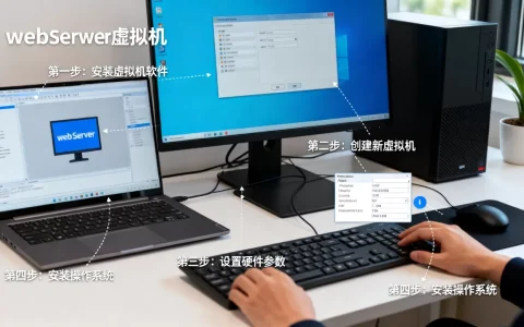 web服务器实验用虚拟机怎么配置，具体步骤是什么？