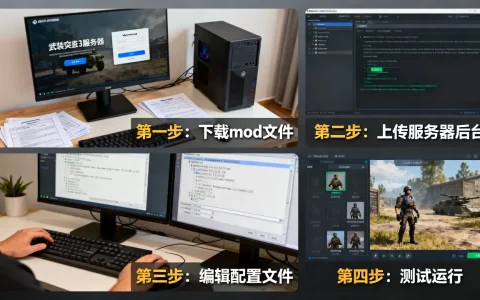 武装突袭3服务器怎么用mod才有效，操作步骤有哪些