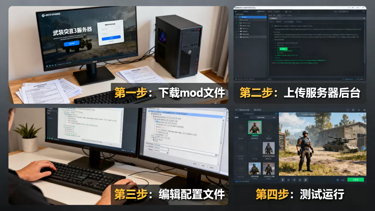 武装突袭3服务器怎么用mod才有效,操作步骤有哪些 武装突袭3服务器怎么用mod才有效,操作步骤有哪些