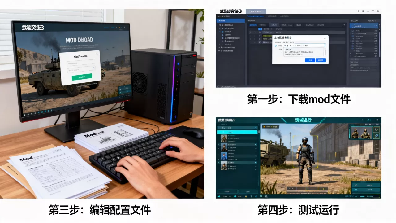 武装突袭3服务器怎么用mod才有效,操作步骤有哪些 武装突袭3服务器怎么用mod才有效,操作步骤有哪些