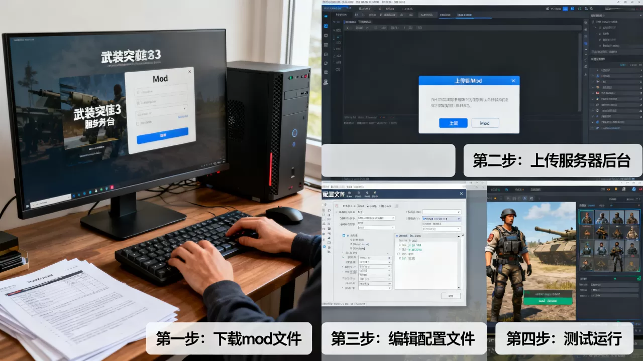 武装突袭3服务器怎么用mod才有效,操作步骤有哪些 武装突袭3服务器怎么用mod才有效,操作步骤有哪些