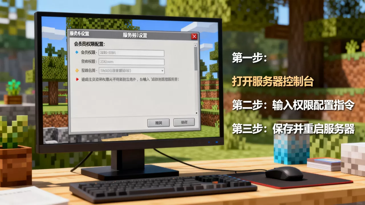 我的世界服务器无插件怎么设会员?,详细教程怎么做 我的世界服务器无插件怎么设会员?,详细教程怎么做