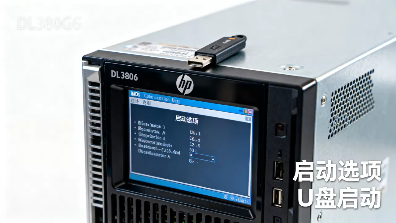 惠普DL380G6服务器怎么进PE,设置U盘启动? 惠普DL380G6服务器怎么进PE,设置U盘启动?