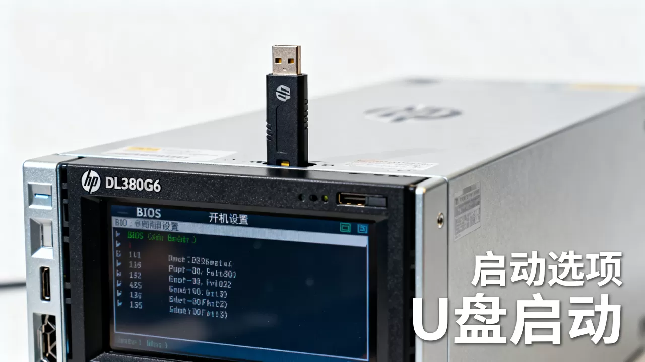 惠普DL380G6服务器怎么进PE,设置U盘启动? 惠普DL380G6服务器怎么进PE,设置U盘启动?