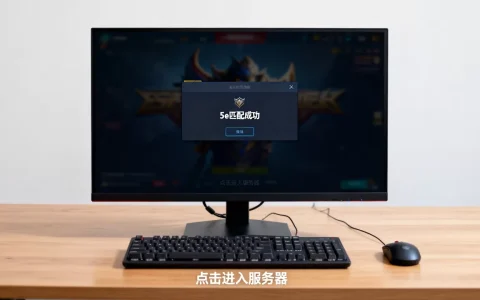 5e匹配成功后进入服务器怎么做，怎么进入