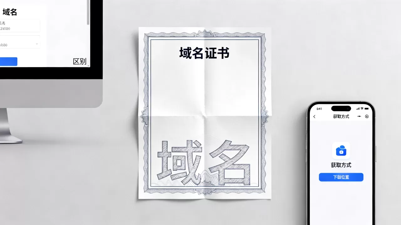 域名证书和域名有什么区别?如何获取域名证书?域名证书在哪下载? 域名证书和域名有什么区别?如何获取域名证书?域名证书在哪下载?