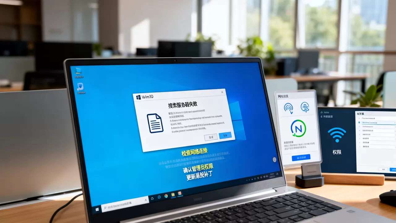 win10安装搜索服务器失败怎么办,原因是什么? win10安装搜索服务器失败怎么办,原因是什么?
