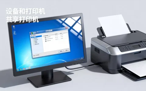 win7怎么设置打印机服务器，打印机共享设置步骤？