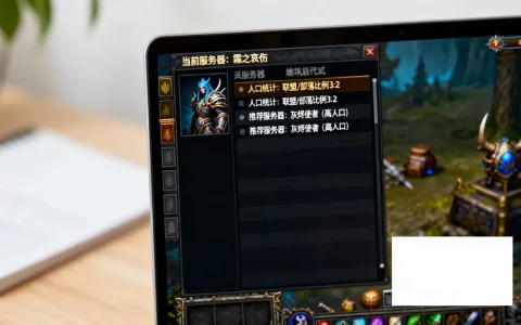 魔兽怀旧服怎么看自己在哪个区，哪个区人最多？