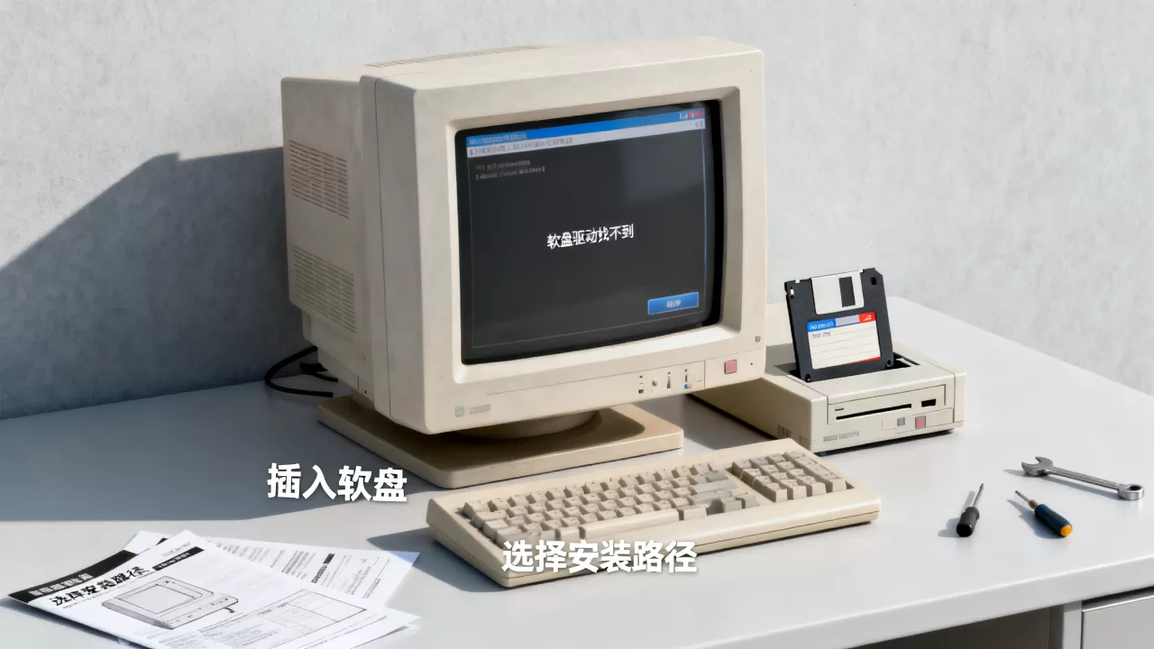 虚拟机怎么用软盘安装老系统,软盘驱动找不到怎么办? 虚拟机怎么用软盘安装老系统,软盘驱动找不到怎么办?