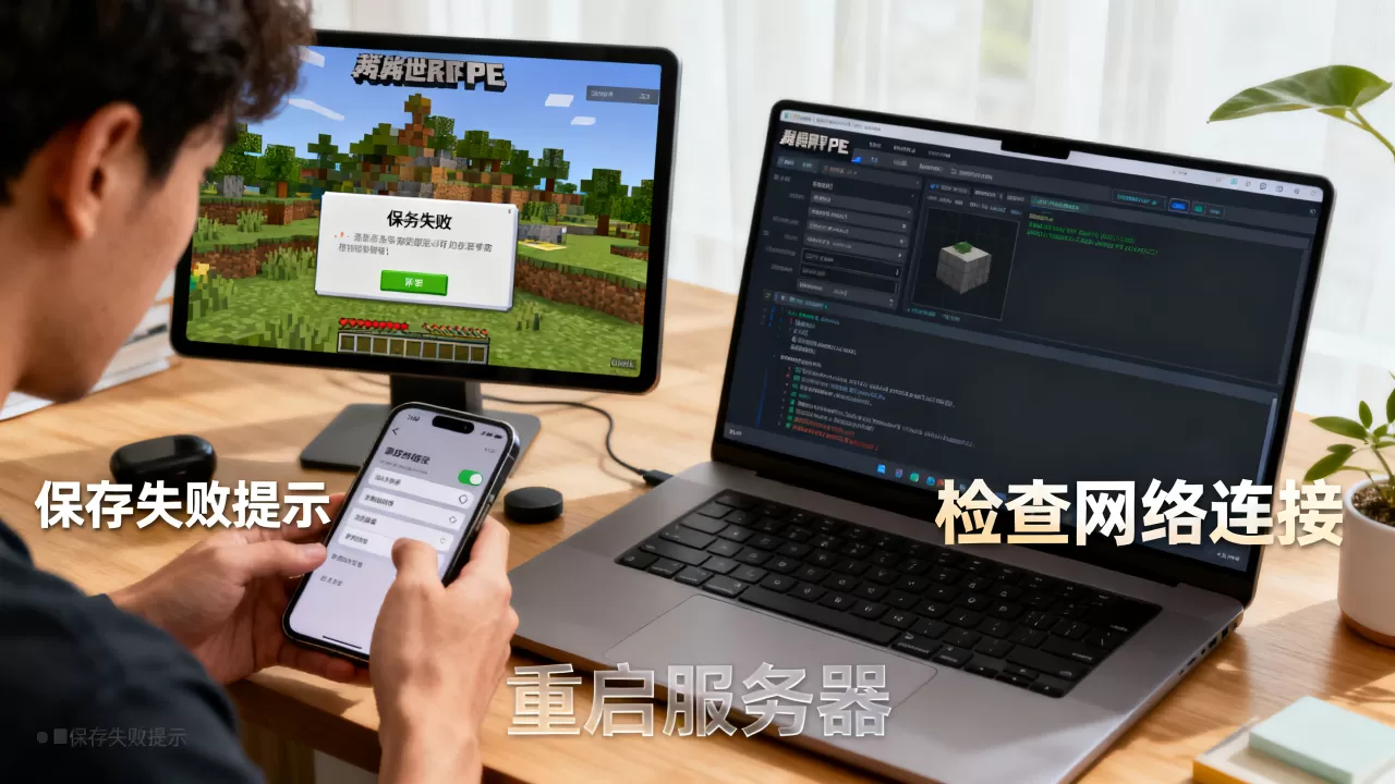 我的世界PE服务器保存不了怎么回事,解决办法有哪些 我的世界PE服务器保存不了怎么回事,解决办法有哪些