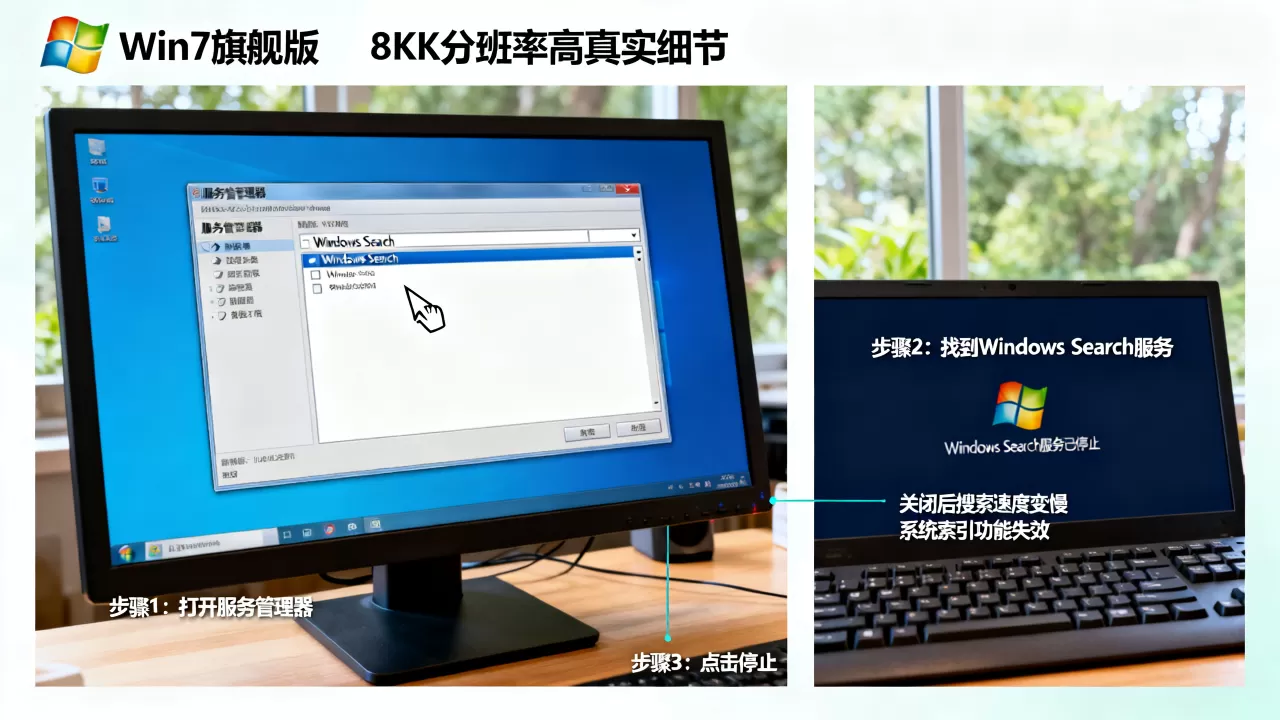 win7旗舰版怎么关闭搜索服务器?,关闭搜索服务有什么后果? win7旗舰版怎么关闭搜索服务器?,关闭搜索服务有什么后果?