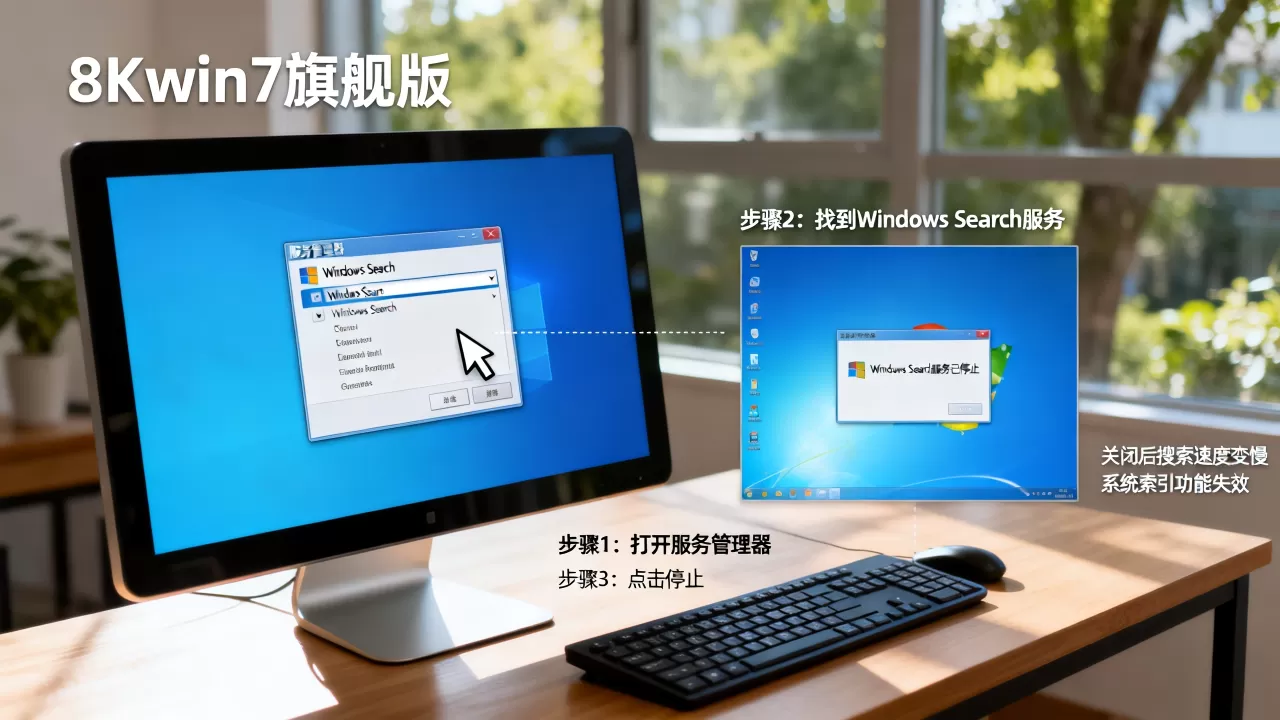 win7旗舰版怎么关闭搜索服务器?,关闭搜索服务有什么后果? win7旗舰版怎么关闭搜索服务器?,关闭搜索服务有什么后果?