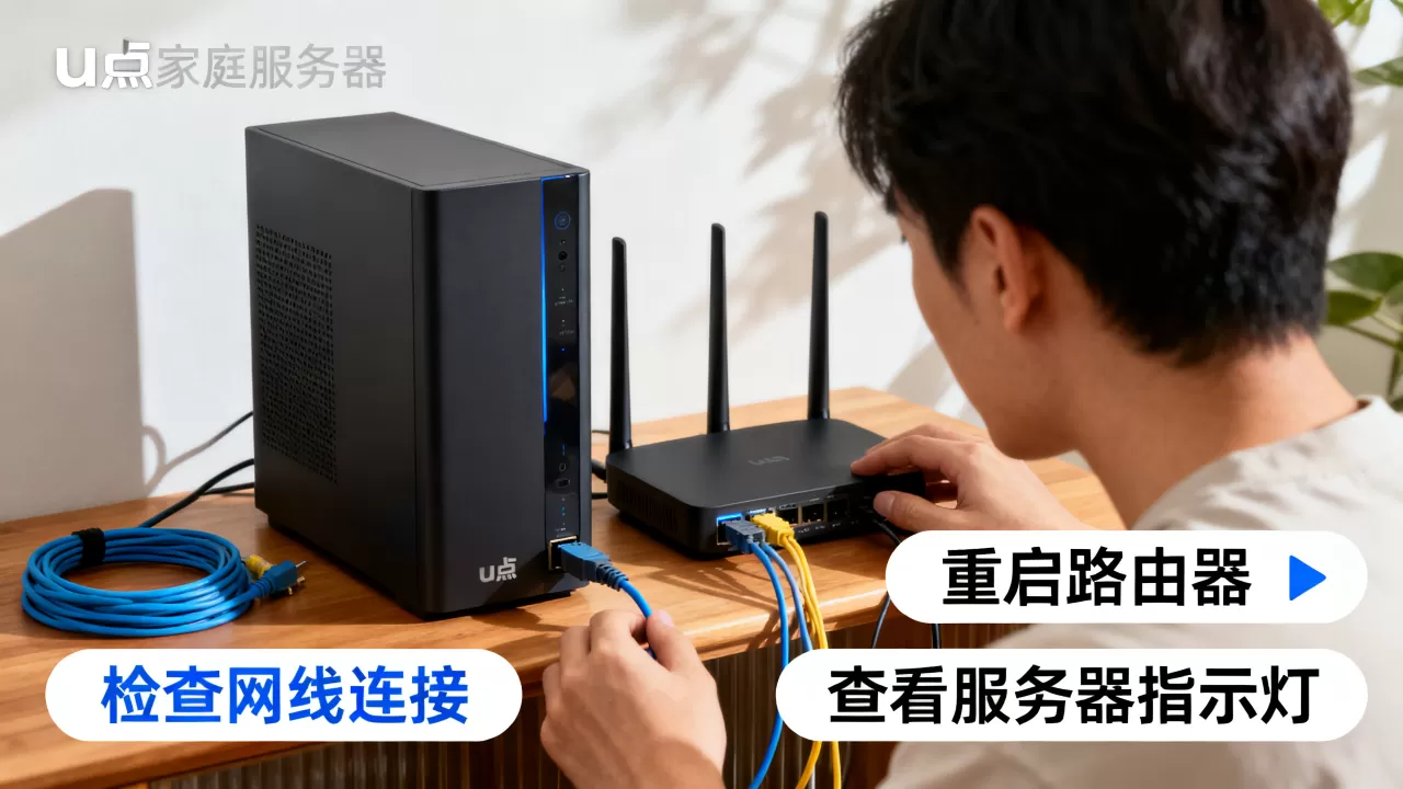 u点家庭服务器网络故障怎么解决,网络连接不上是什么原因? u点家庭服务器网络故障怎么解决,网络连接不上是什么原因?