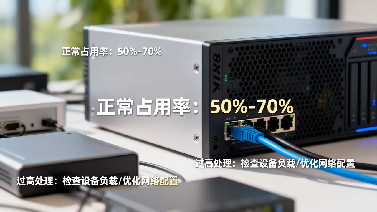 服务器网口占用率多少算正常,过高怎么办? 服务器网口占用率多少算正常,过高怎么办?