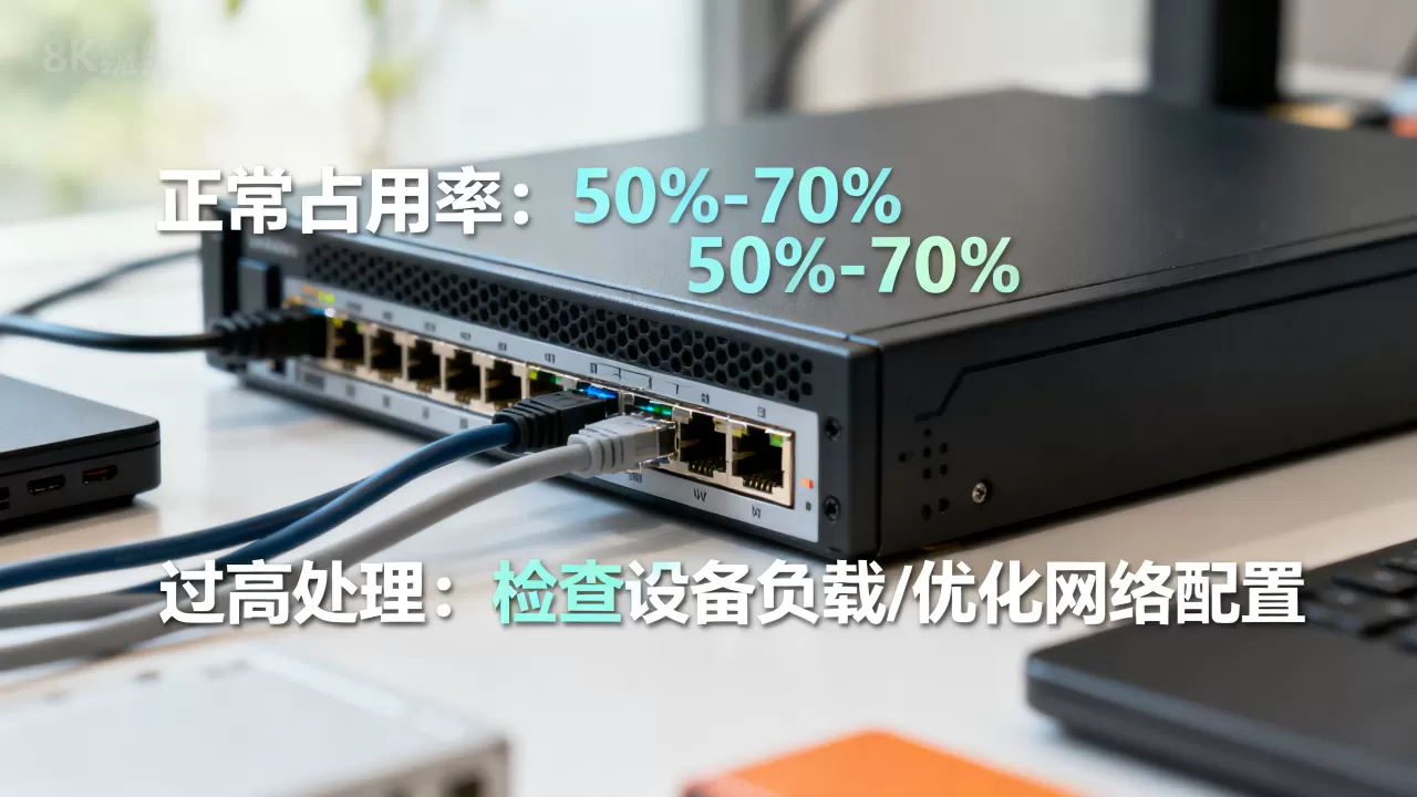 服务器网口占用率多少算正常,过高怎么办? 服务器网口占用率多少算正常,过高怎么办?